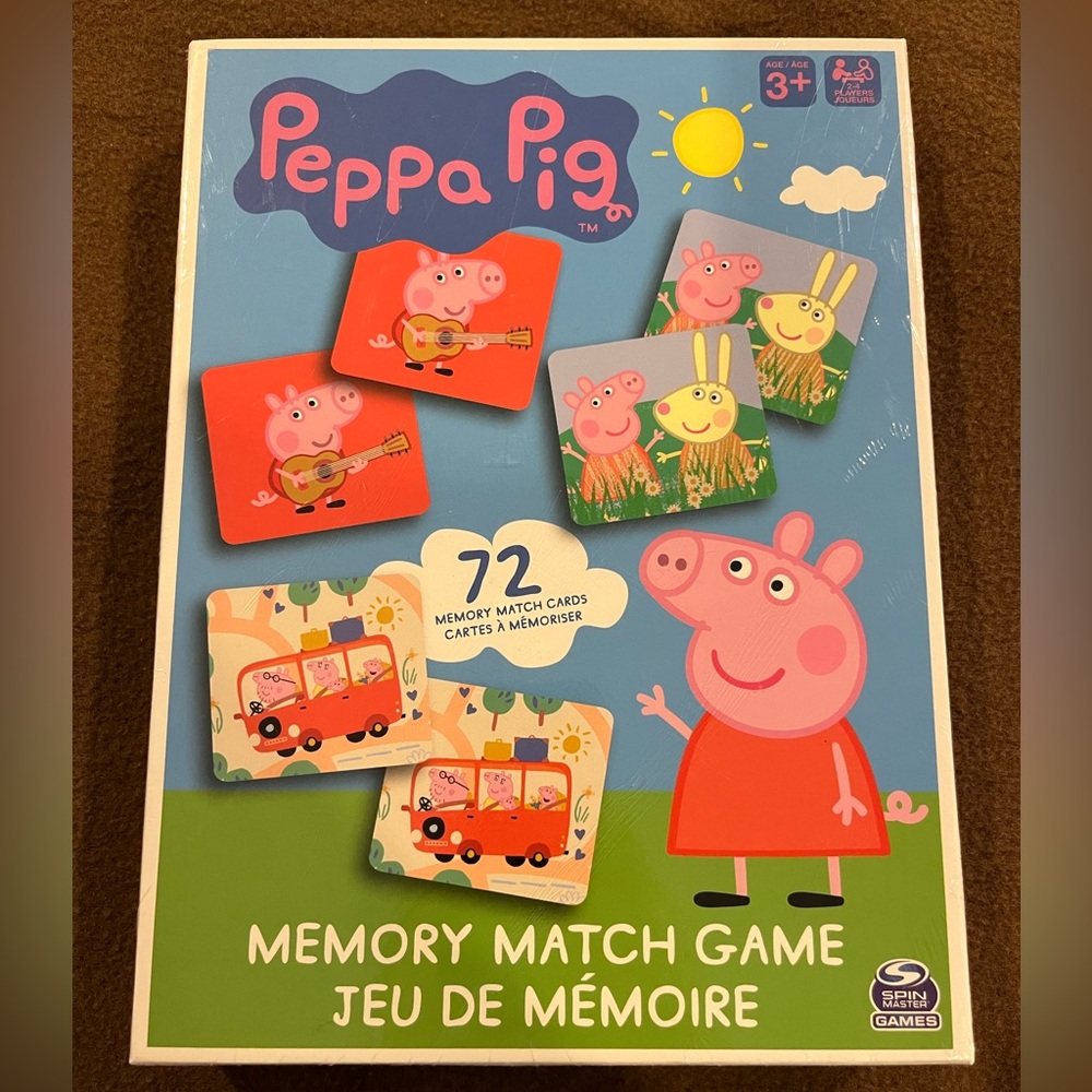 Peppa Pig Memory Match Game